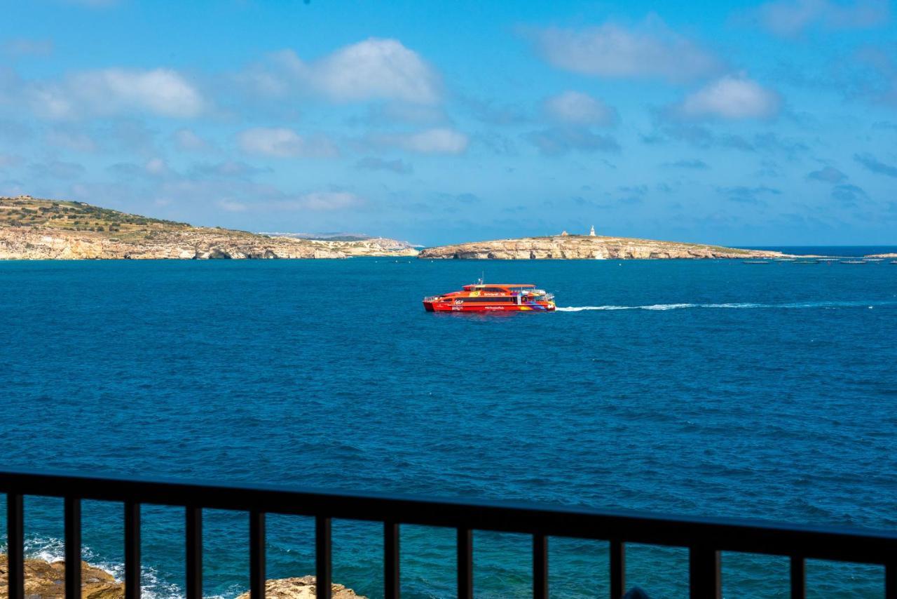 Islet Promenade Seafront Family Apartment With 2 Balconies By Getawaysmalta St. Paul's Bay Esterno foto
