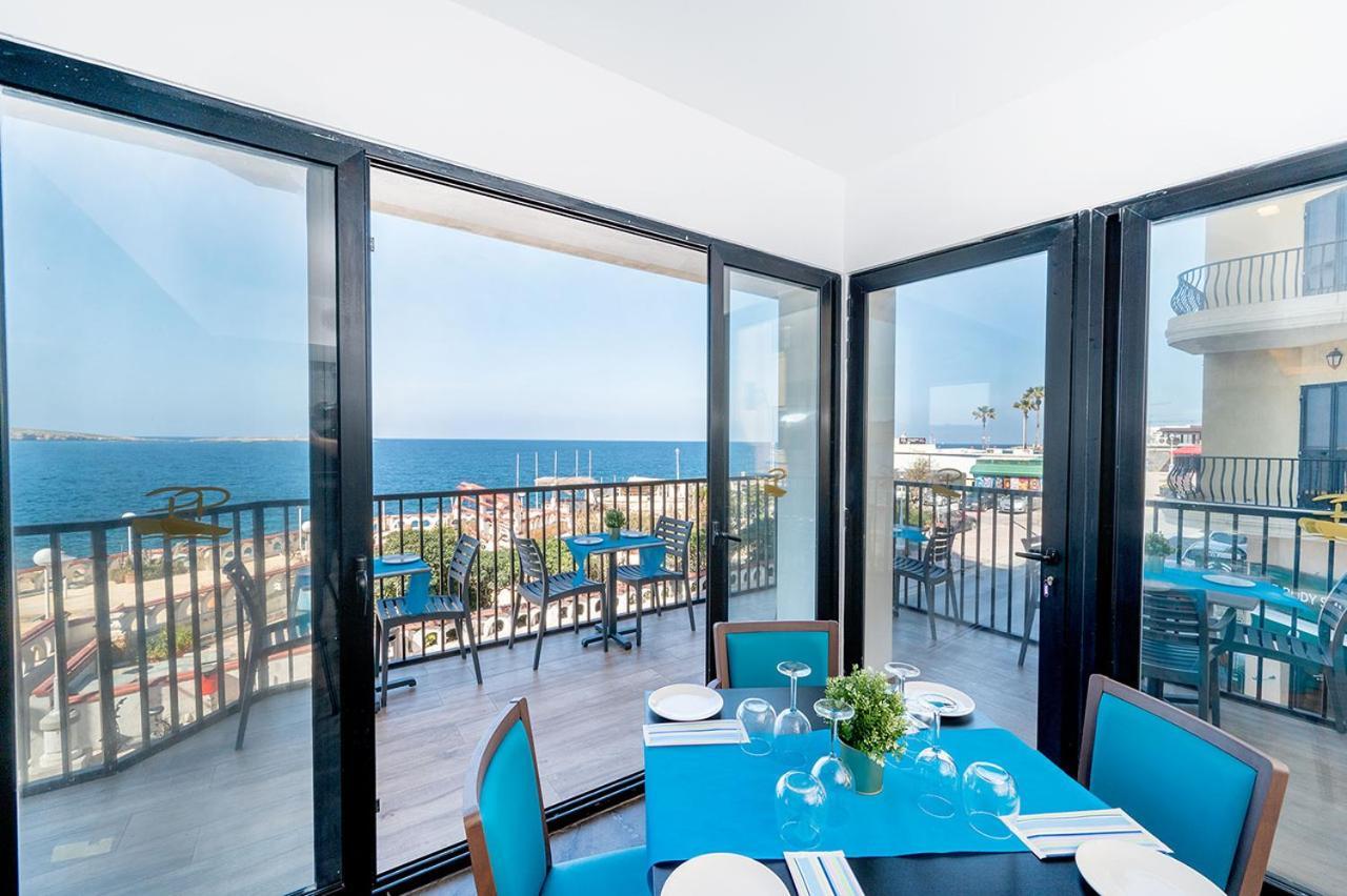 Islet Promenade Seafront Family Apartment With 2 Balconies By Getawaysmalta St. Paul's Bay Esterno foto