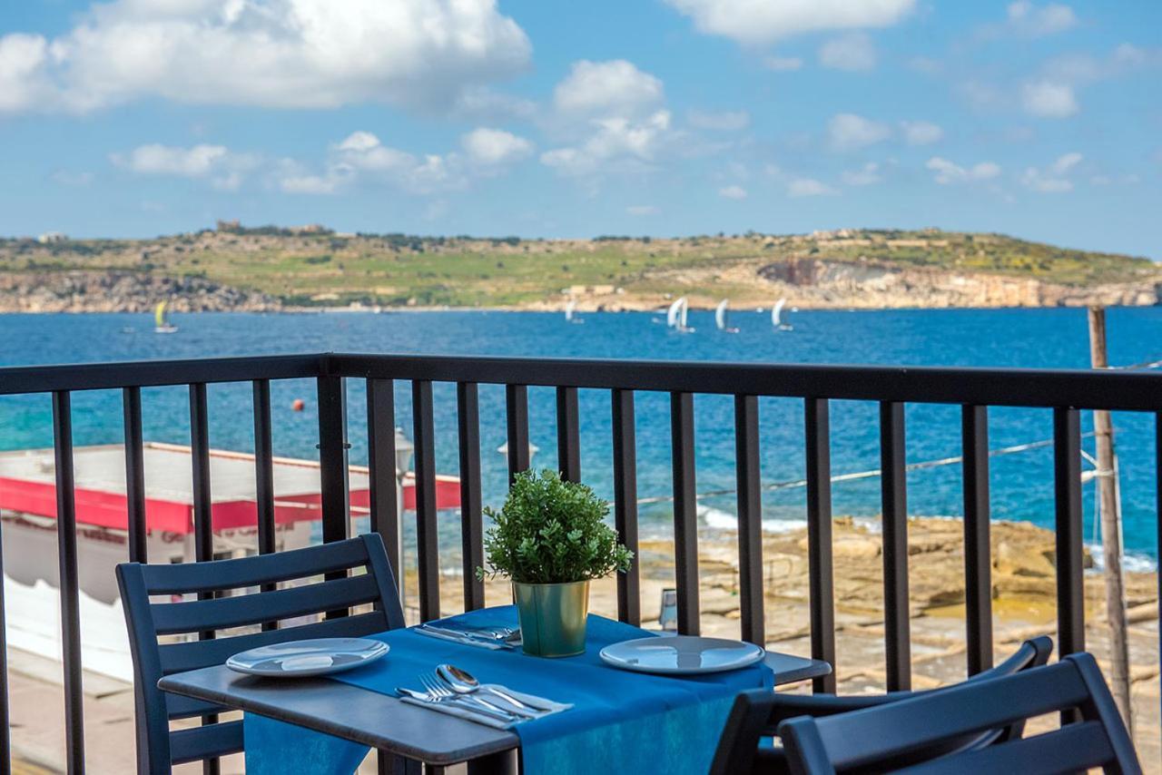 Islet Promenade Seafront Family Apartment With 2 Balconies By Getawaysmalta St. Paul's Bay Esterno foto